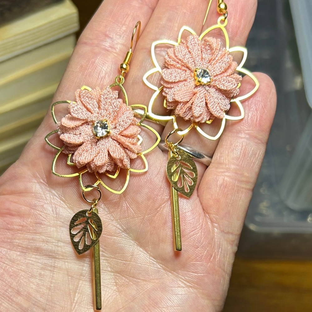 3/$25 Floral Drop Earrings - Picture 1 of 5